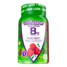 Suplemento Vitafusion B12 Gummies - 60 Unidades de Sabor Framboesa