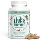 Suplemento Vital Liver Support Liver Health, fórmula 9 em 1