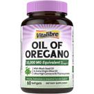 Suplemento Vitalibre Óleo de Orégano 10000mg com óleo de semente preta