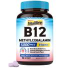 Suplemento Vitalibre Vitamina B12 5000mcg Sublingual 90 comprimidos