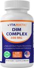 Suplemento Vitamatic DIM Complex 300 mg 120 cápsulas vegetais