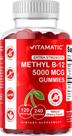 Suplemento Vitamatic Extra Strength Vitamin B12 5000mcg Gomas