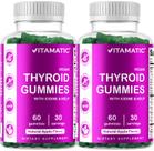 Suplemento Vitamatic Vegan Thyroid Support Gummies x60