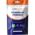 Suplemento Vitamatic Vitamina B1 en Polvo Puro 100g Suplemento Vitamatic Vitamina B1 en Polvo Puro 100g