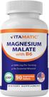 Suplemento Vitamático Malato de Magnésio 2000mg 90 Comprimidos