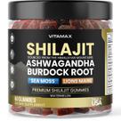 Suplemento Vitamax Shilajit Gummies Orgânico - 1000mg (60 unidades)