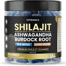 Suplemento Vitamax Shilajit Gummies Orgânico - 1500mg (60 unidades)