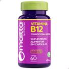 Suplemento Vitamina B12 Cianocobalamina 60 Capsulas Energia Sem Sabor Concentrado Puro Natural Duom