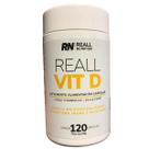 Suplemento Vitamina D K2 Reall Nutrition 120 Capsulas