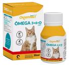 Suplemento Vitamínico para Gatos Ômega 3+6+D Organnact 30ml VALIDADE PARA 22/04/26