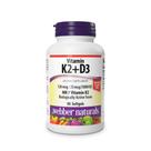 Suplemento vitamínico Webber Naturals Vitamina K2 MK-7 120mcg Suplemento vitamínico Webber Naturals Vitamina K2 MK-7 120mcg
