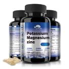 Suplemento VPKIN Potássio Magnésio Zinco 1000 mg (120 cápsulas)