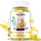 Suplemento Wellcatcher Bromelain 500mg com gomas de querectina