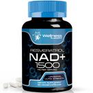 Suplemento Wellness LabsRX NAD+ 1500mg com Resveratrol - Pacote com 3 Unidades