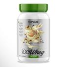 Suplemento whey protein 100% concentrado pote 900g topway sabor Torta de Limão com vitamina D e B12 Suplemento whey protein 100% concentrado pote 900g topway sabor Torta de Limão com vitamina D e B12