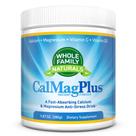 Suplemento Whole Family Naturals CalMag Plus com vitamina C e D3