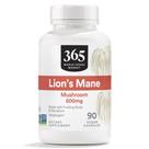 Suplemento Whole Foods Market 365 - Cogumelo Lion's Mane 500mg (90 Cápsulas)
