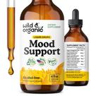 Suplemento Wild & Organic Mood Support com Ashwagandha 120ml