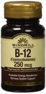 Suplemento Windmill Vitamina B-12 250mcg em comprimidos - 100 unidades