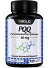 Suplemento X Gold Health PQQ 40mg - 180 Cápsulas Vegetais