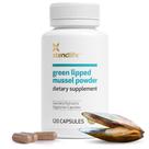 Suplemento Xtendlife de mexilhão com lábios verdes em pó 2400 mg 120 cápsulas Suplemento Xtendlife de mexilhão com lábios verdes em pó 2400 mg 120 cápsulas