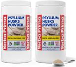 Suplemento Yerba Prima Psyllium Husks em pó 710 ml (pacote com 2)