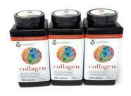 Suplemento Youtheory Collagen Advanced 390 comprimidos x pacote com 3