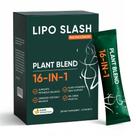 Suplemento YUJIAS LIPO Slash em pó vegetal 16 em 1