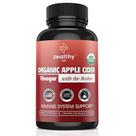 Suplemento Zealthy Life, vinagre de maçã, cápsulas de 1200 mg