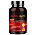 Suplemento ZEBORA CoQ10-400mg com Trans-Resveratrol, PQQ e Vit E