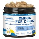 Suplemento ZEBORA Omega 3 para cães com óleo de salmão e óleo de peixe
