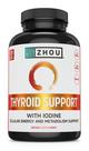 Suplemento Zhou Thyroid Support Complex 120 cápsulas