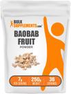 Suplementos a granel de frutas de baobá em pó 250 g sem glúten
