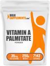 Suplementos a granel de palmitato de vitamina A em pó 250 g (250000 mg)