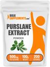 Suplementos a granel: extrato de beldroega em pó, 100 g, 500 mg, porção Suplementos a granel: extrato de beldroega em pó, 100 g, 500 mg, porção