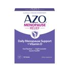 Suplementos AZO Alivio Diario para la Menopausia + Vitamina D 30 Cápsulas