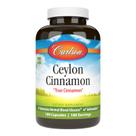 Suplementos Carlson Ceylon Canela 500 mg Extrato 180 Cápsulas