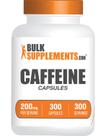 Suplementos de cafeína BulkSupplements.com 200 mg 300 cápsulas