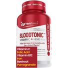 Suplementos de ferro Herbtonics Blood Booster 30 cápsulas veganas