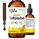 Suplementos de ioimba selvagem e orgânica 5 mg de ioimbina 60 ml de líquido