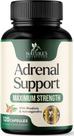 Suplementos de suporte adrenal Nature's Nutrition 120 cápsulas