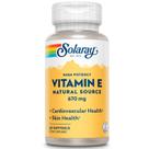 Suplementos de vitamina E SOLARAY 1000 UI Softgel 60 cápsulas Suplementos de vitamina E SOLARAY 1000 UI Softgel 60 cápsulas