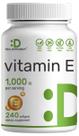 Suplementos de vitamina E: SUPLEMENTO DEAL, 1.000 UI, 240 cápsulas gelatinosas