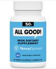 Suplementos em cápsulas de ferro NovaFerrum All Good 50 mg 60 porções