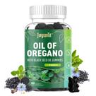 Suplementos Gomas de óleo de orégano Joywiit 300 mg com óleo de semente preta