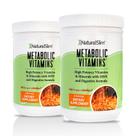 Suplementos NaturalSlim Metabolic Vitamins, pacote com 2