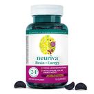 Suplementos NEURIVA Brain + Energy Gummies - 75 Gummies de Amora Suplementos NEURIVA Brain + Energy Gummies - 75 Gummies de Amora