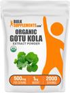Suplementos orgânicos a granel de extrato de Gotu Kola em pó 1 kg 500 mg