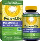 Suplementos Renew Life Daily Balance Probiotic 60 comprimidos