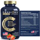 Suplementos veganos de colágeno Granions para mulheres e homens 30 comprimidos